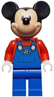 Preowned LEGO® Minifigure – Disney dis054 Mickey Mouse Blue Overalls and Red Top