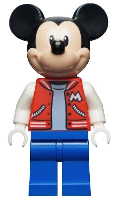 Preowned LEGO® Minifigure – Disney dis075 Mickey Mouse Red Jacket w/White Letter M