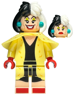 Preowned LEGO® Minifigure – Disney 100 dis104 Cruella de Vil