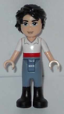 Preowned LEGO® Minifigure – Disney dp005 Prince Eric White Shirt w/Short Sleeves