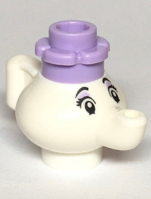 Preowned LEGO® Minifigure – Disney dp077 Mrs. Potts Lavender Flower