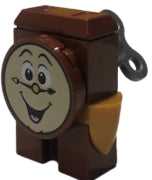 Preowned LEGO® Minifigure – Disney dp098 Cogsworth Printed Face Winder Key