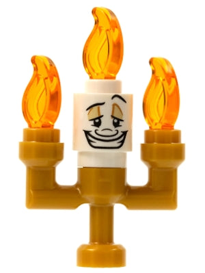 Preowned LEGO® Minifigure – Disney dp121 Lumi?re {Lumiere} Small Solid Candelabra