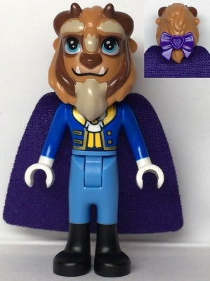 Preowned LEGO® Minifigure – Disney dp126 Beast/Prince Adam Large Eyes and Bow