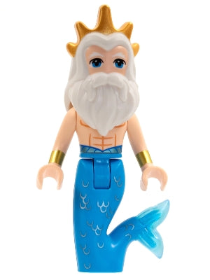 Preowned LEGO® Minifigure – Disney dp152 King Triton Mini Doll
