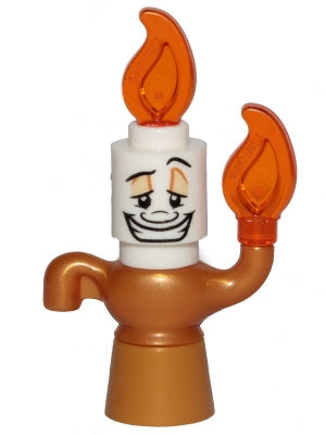Preowned LEGO® Minifigure – Disney dp157 Lumi?re {Lumiere} 2 Candle Flames