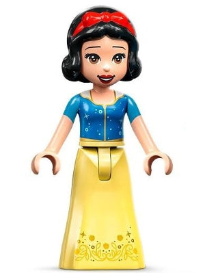 Preowned LEGO® Minifigure – Disney dp166 Snow White Mini Doll Dark Azure Sleeves