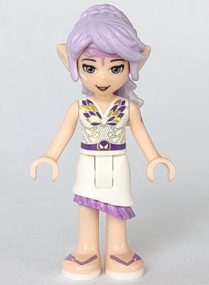 Preowned LEGO® Minifigure – Elves elf001 Aira Windwhistler White Skirt