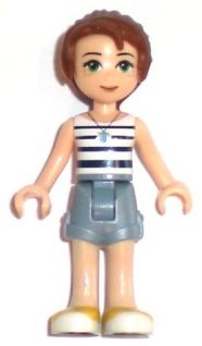 Preowned LEGO® Minifigure – Elves elf005 Emily Jones Sand Blue Shorts
