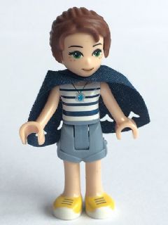 Preowned LEGO® Minifigure – Elves elf009 Emily Jones Sand Blue Shorts w/Cape