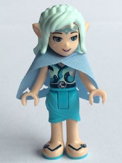 Preowned LEGO® Minifigure – Elves elf010 Naida Riverheart Cape