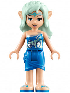 Preowned LEGO® Minifigure – Elves elf014 Naida Riverheart Blue Skirt