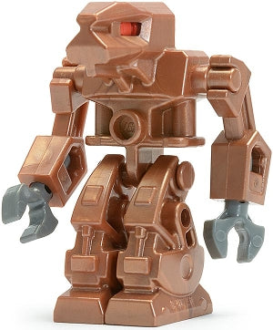 Preowned LEGO® Minifigure – Exo-Force exf008 Iron Drone (Devastator) Red Eyes