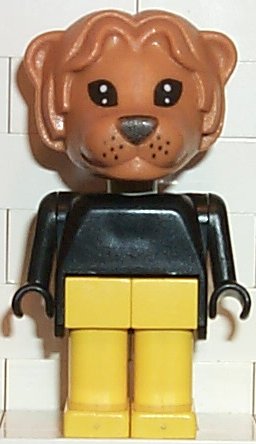 Preowned LEGO® Minifigure – Fabuland fab7e Fabuland Lion Lionel Lion (Mayor)