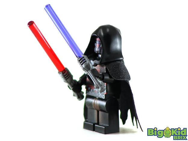 Big Kid Brix Custom LEGO® Minifigure – DARTH REVAN Star Wars Collectible