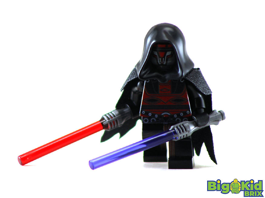 Big Kid Brix Custom LEGO® Minifigure – DARTH REVAN Star Wars Collectible