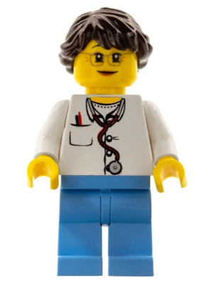 Preowned LEGO® Minifigure – FIRST LEGO® League fst023 FLL Animal Allies Female Zoologist
