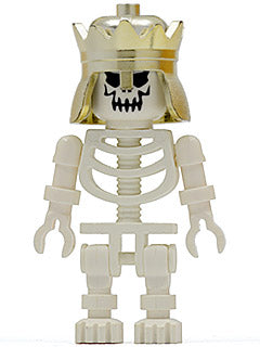 Preowned LEGO® Minifigure – Aquazone gen017 Skeleton w/Evil Skull Crown