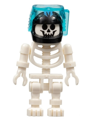 Preowned LEGO® Minifigure – Atlantis gen031 Skeleton w/Standard Skull Black Aquaraiders II
