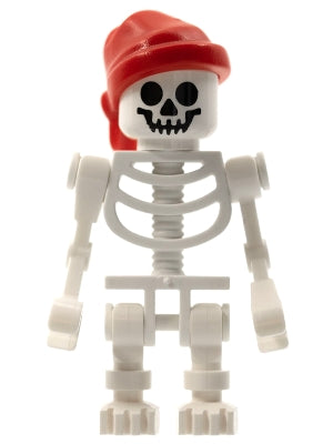 Preowned LEGO® Minifigure – Educational & Dacta gen036 Skeleton Fantasy Era Torso w/Standar