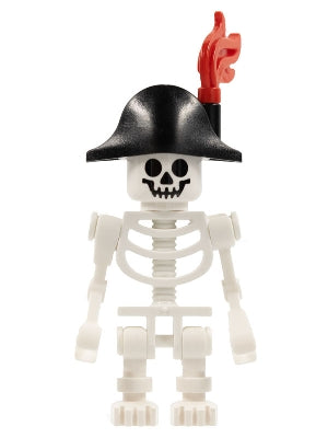 Preowned LEGO® Minifigure – Educational & Dacta gen037 Skeleton Fantasy Era Torso w/Standar