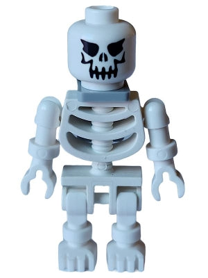 Preowned LEGO® Minifigure – Harry Potter gen174 Skeleton Evil Skull Light Bluish Gray Neck