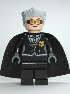 Preowned LEGO® Minifigure – Harry Potter hp106 Madam Rolanda Hooch Black Outfit Light Nouga