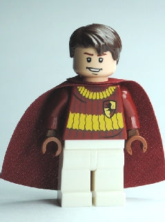 Preowned LEGO® Minifigure – Harry Potter hp109 Oliver Wood Dark Red Quidditch Uniform