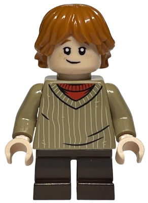 Preowned LEGO® Minifigure – Harry Potter hp142 Ron Weasley Dark Tan Sweater