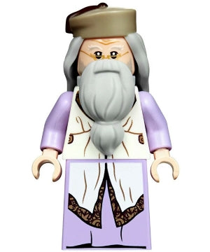 Preowned LEGO® Minifigure – Harry Potter hp190 Albus Dumbledore Lavender Robe Dark Tan Hat