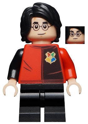 Preowned LEGO® Minifigure – Harry Potter hp195 Harry Potter Tournament Uniform Paneled Shir