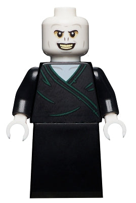 Preowned LEGO® Minifigure – Harry Potter hp197 Lord Voldemort White Head Black Skirt Smile