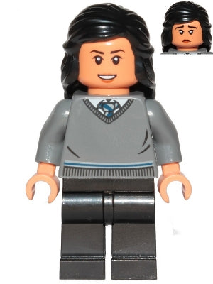 Preowned LEGO® Minifigure – Harry Potter hp223 Cho Chang Dark Bluish Gray Ravenclaw Sweater