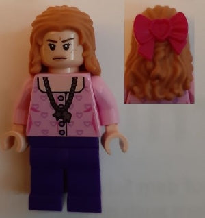 Preowned LEGO® Minifigure – Harry Potter hp226 Lavender Brown Bright Pink Blouse