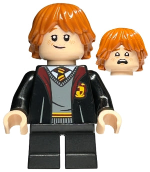 Preowned LEGO® Minifigure – Harry Potter hp283 Ron Weasley Gryffindor Robe Sweater Shirt an