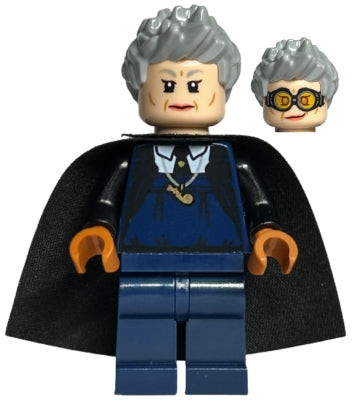 Preowned LEGO® Minifigure – Harry Potter hp296 Madam Rolanda Hooch Dark Blue Outfit Light N