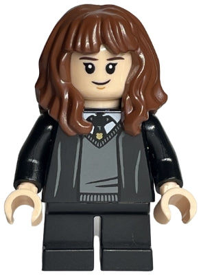 Preowned LEGO® Minifigure – Harry Potter hp320 Hermione Granger Hogwarts Robe Black Tie