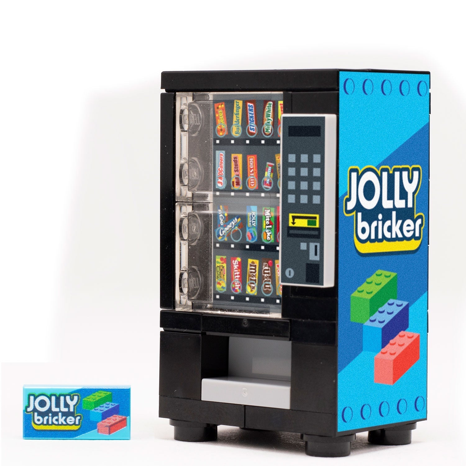 Brickshow Shop Jolly Bricker Custom Candy Vending Machine New Building Kit