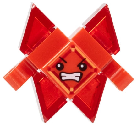 Preowned LEGO® Minifigure – DC Super Hero Girls shg018 Kryptomite Red Small Crystals Hands