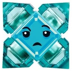 Preowned LEGO® Minifigure – DC Super Hero Girls shg023 Kryptomite Blue Small Crystals