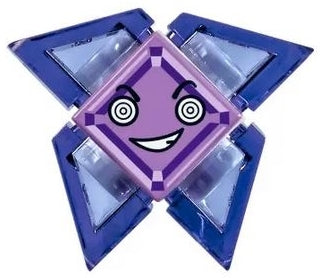 Preowned LEGO® Minifigure – DC Super Hero Girls shg024 Kryptomite Purple Small Crystals