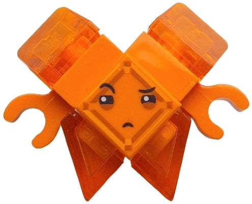 Preowned LEGO® Minifigure – DC Super Hero Girls shg032 Kryptomite Orange Small Crystals (Sl