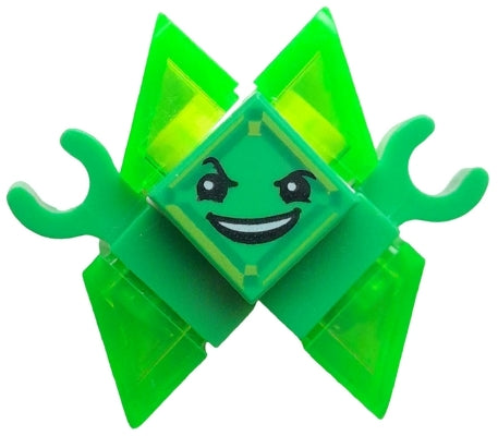 Preowned LEGO® Minifigure – DC Super Hero Girls shg034 Kryptomite Green Small Crystals (Slo