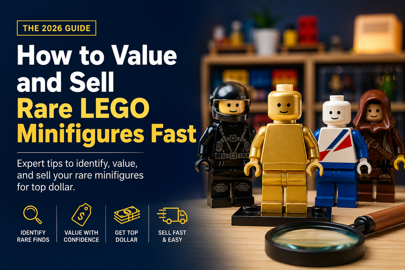 How to Sell Rare Lego Minifigures Fast