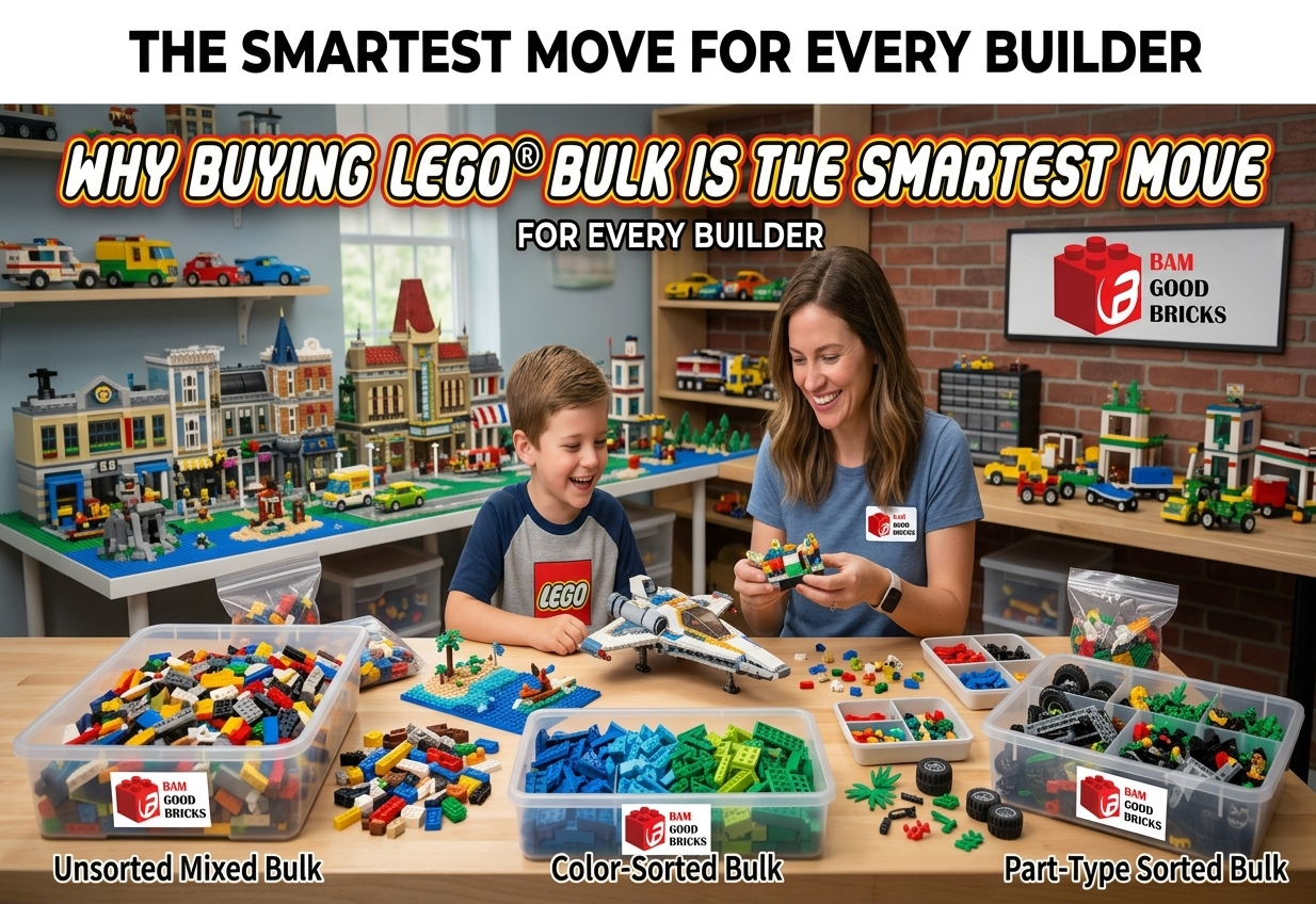 Why Buying LEGO® Bulk Is the Smartest Move for Every Builder