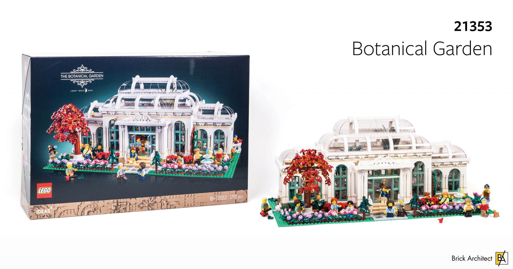 Review: 21353 LEGO Botanical Garden