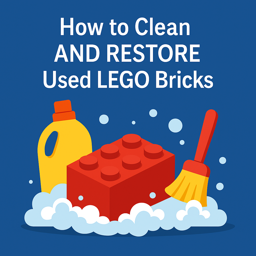 How to Clean and Restore Used LEGO Bricks