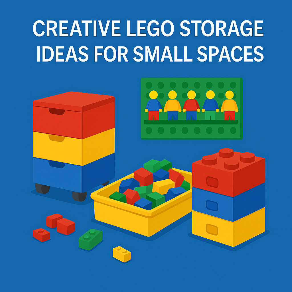 Creative LEGO Storage Ideas for Small Spaces