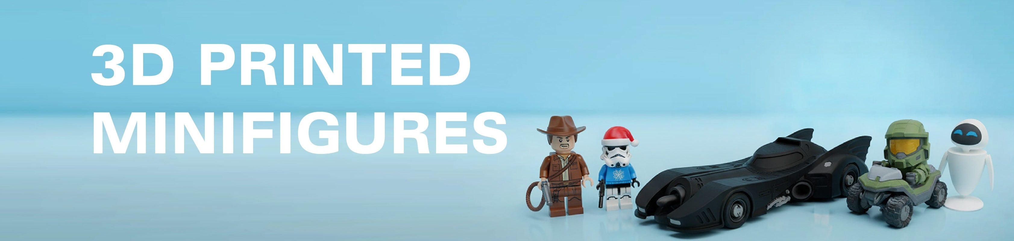 Custom 3D Printed Large Scale Minifigures