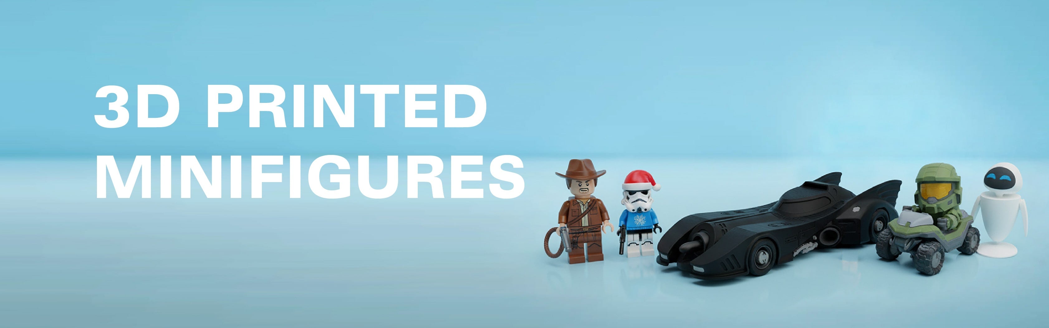 Custom 3D Printed Large Scale Minifigures